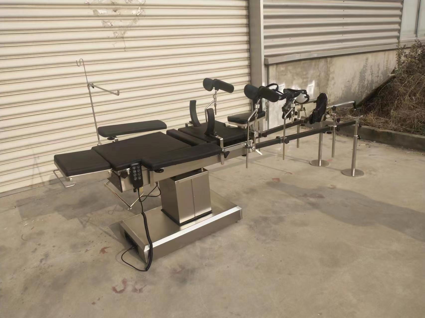 ရေဒီယိုသတ္တိကြွအရိုးခွဲစိတ်မှု Table Electric C-Arm X-Ray Operating Table Electric Operation Theatre Table