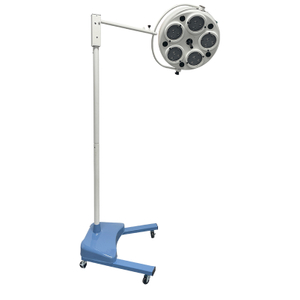 စျေးနှုန်းချိုသာသော Stand အမျိုးအစား Mobile Operation Lamp 500 LED Shadowless Mobile Surgical Operating Theatre Lamp