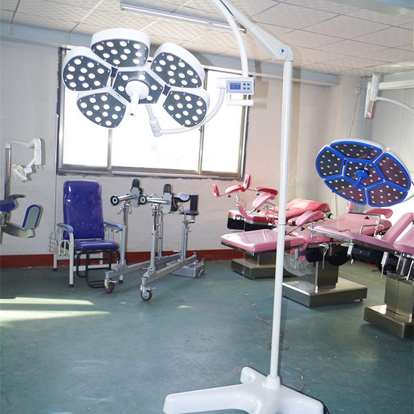 Floor Mobile LED Petal Operation Shadowless Lamp LED Operating Room ခွဲစိတ်ခန်းမီးများ