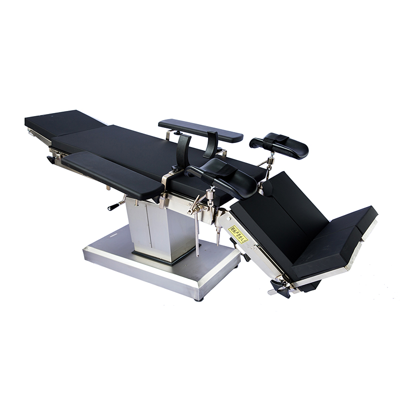 Sxd8801 Electrical Operating Table Double Table နဲ႔ back Plate Up Folding တို႔ပါဝင္ပါတယ္။