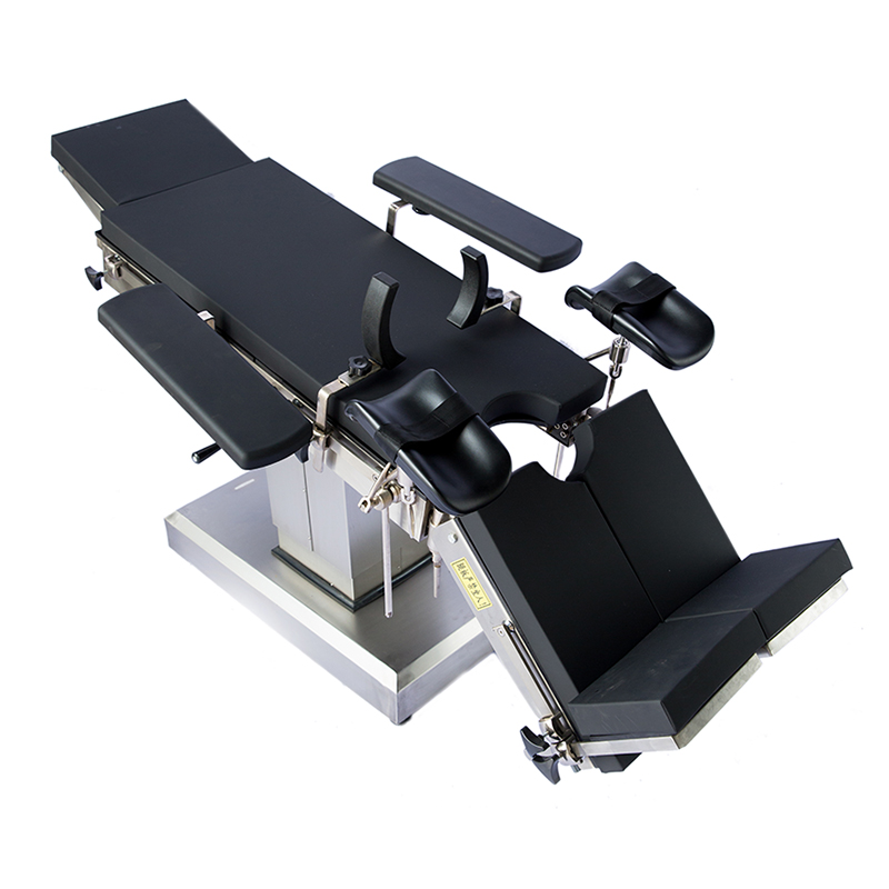 Sxd8801 Electrical Operating Table Double Table နဲ႔ back Plate Up Folding တို႔ပါဝင္ပါတယ္။